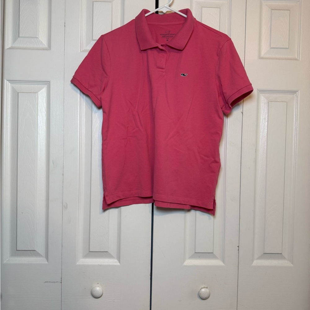 Vineyard Vines Pink Polo Shirt